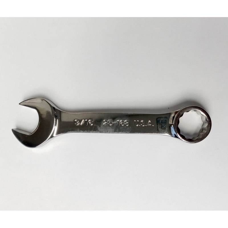 Armstrong 25-168 9/16" 12 Point Full Polish Extra Short Combination Wrench USA