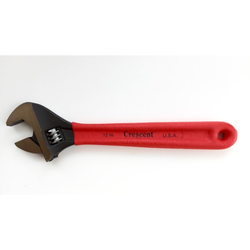 Crescent AT112C 12" Adjustable Wrench Black Oxide Cushion Grip USA