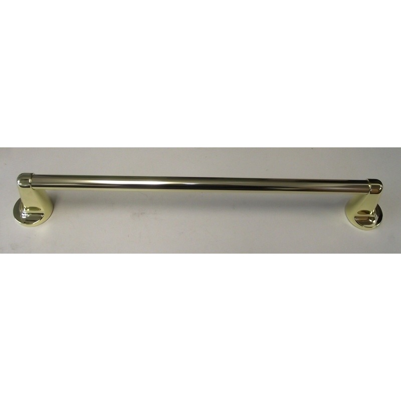 Taymor 05-PB8418 Infinity Series 18" x 5/8" Towel Bar, Polish Brass