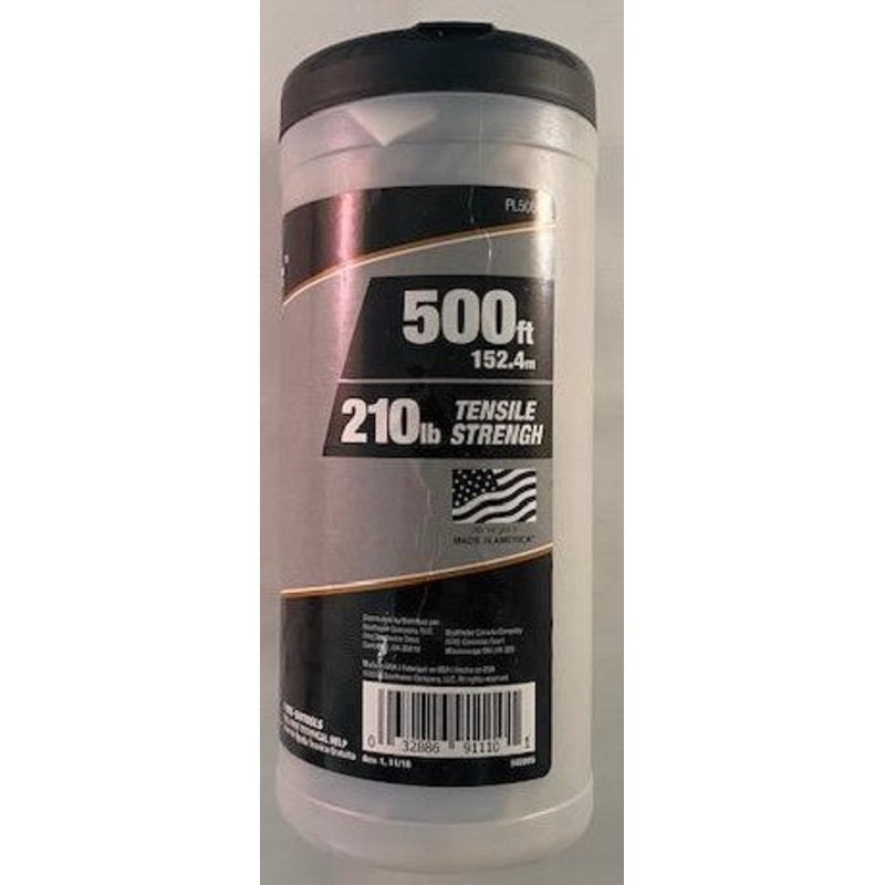 Southwire PL500 500' 210 lbs. Tensile Strength Poly Line USA