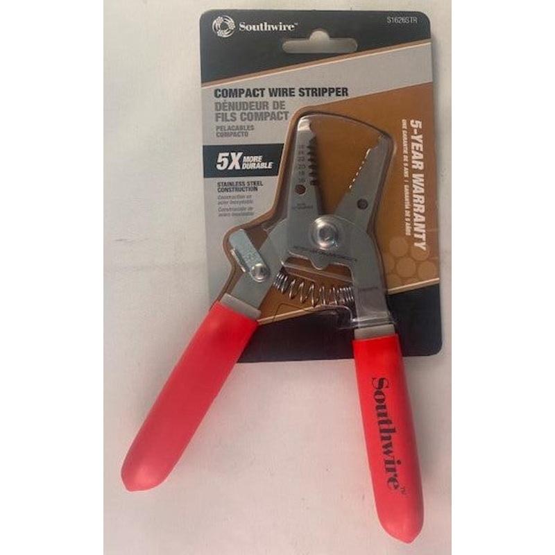 Southwire S1626STR Compact Wire Cutter/Stripper