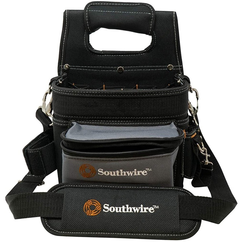 Southwire Tools & Equipment BAGESP Electrician's Shoulder Pouch Tool Carrier