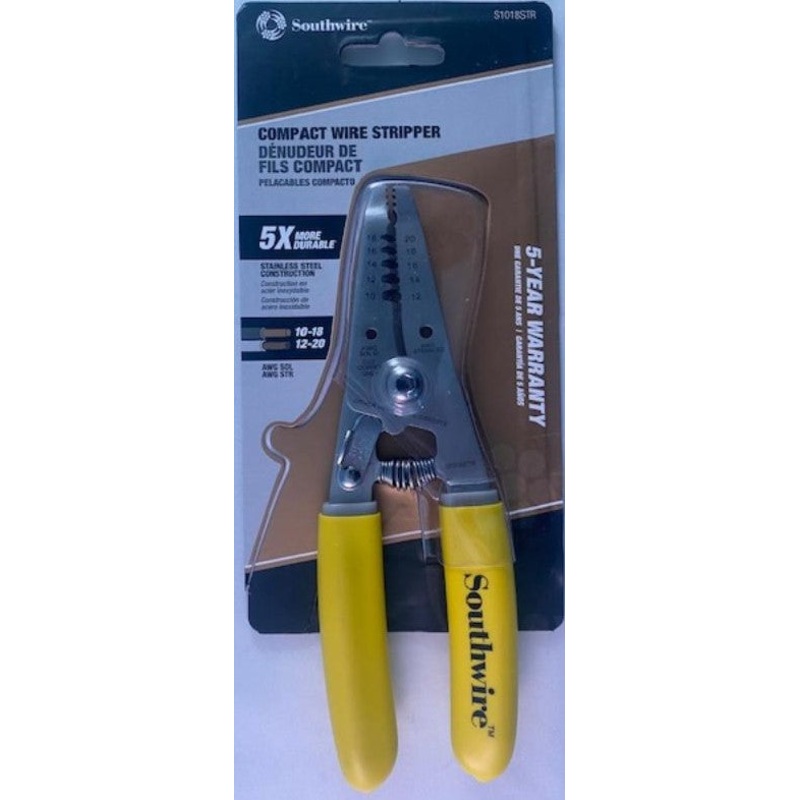Southwire Tools Equipment S1018STR Wire Stripping Tool 10-18 AWG Wire Stripper