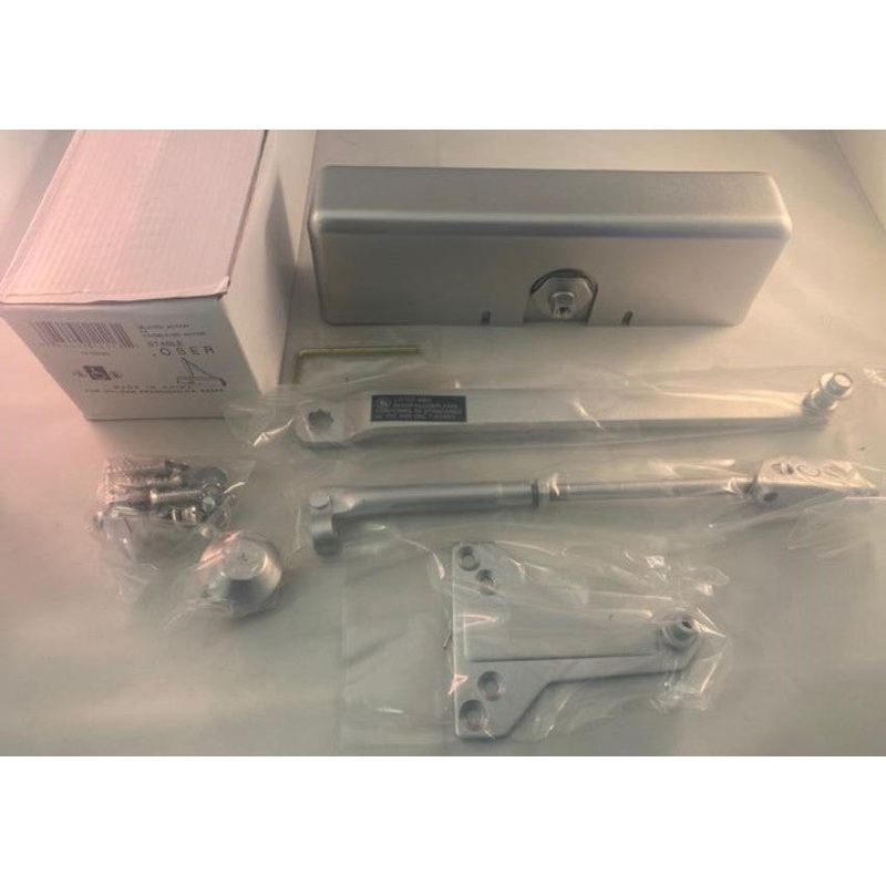 Taymor 14-800AL Adjustable Powered 2 to 5 Door Closer Aluminum Color