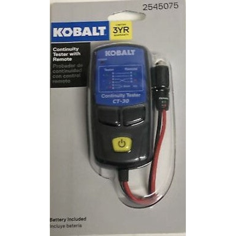 Kobalt 2545075 Analog Continuity Tester Specialty Meter