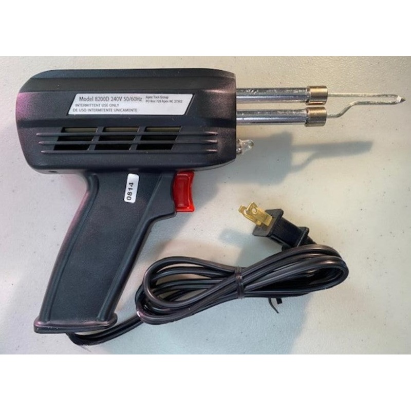 Weller 8200D 140/100w 240v Soldering Gun (needs 240v outlet. Not for use in USA)