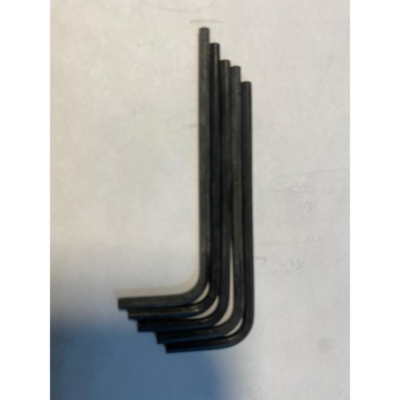 Allen B67220 SA 2mm Hex Key 5pcs. USA