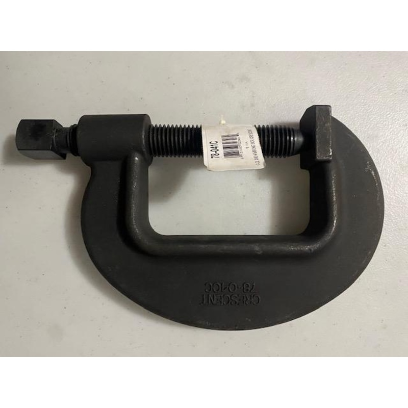 Crescent 78-041C C-Clamp 4-5/8" Max Opening 2-7/16" D Throat 20000 Lb Clamp USA