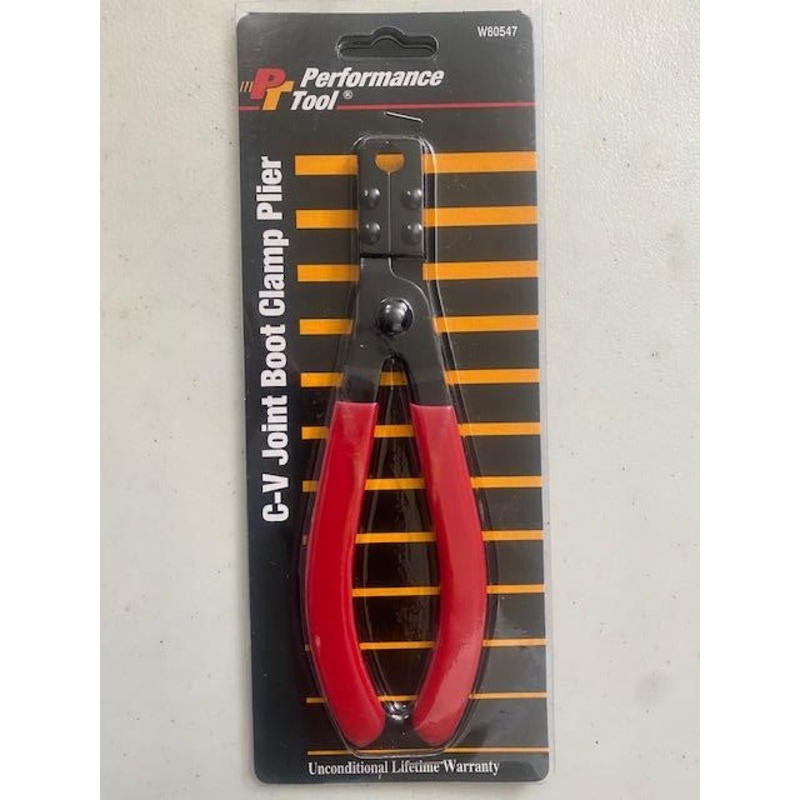 Performance Tool W80547 C-V Joint Boot Clamp Plier Removes Notched Boot Clamps