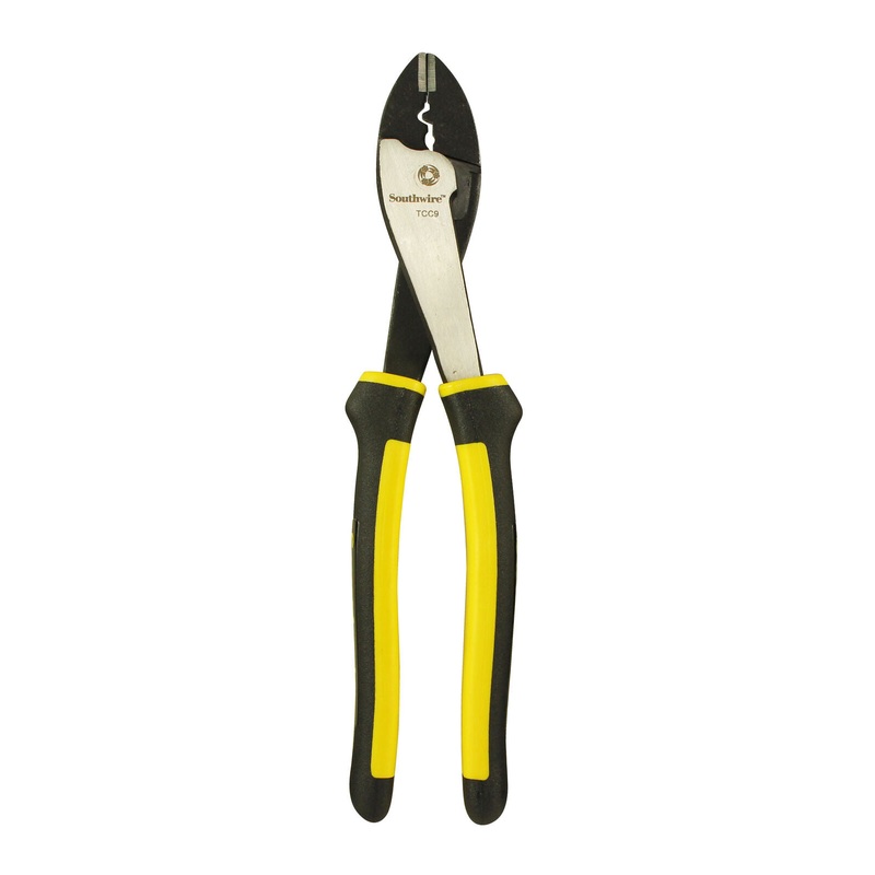 Southwire TCC9 Southwire Terminal Crimper/Cutter 9" Comfort Grip Handle