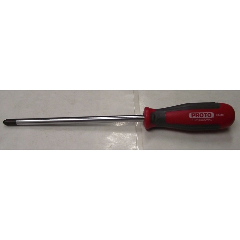 Proto J88348 #4 Phillips x 8" Super Proto Round Screwdriver USA