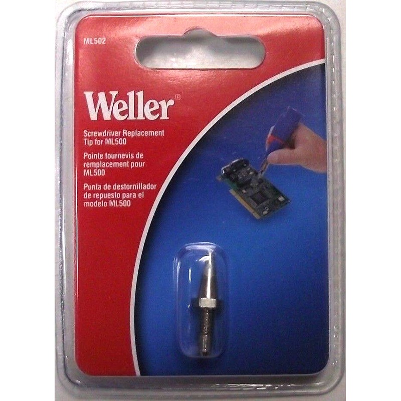 Weller ML502 Screwdriver Replacement Tip 2.4mm For Soldering Iron ML500