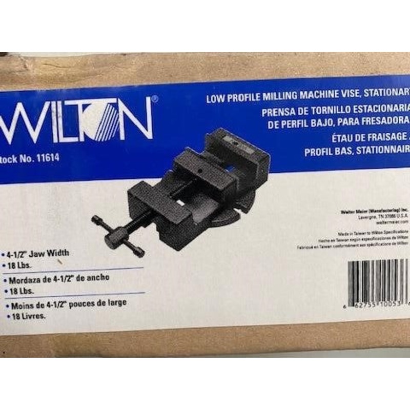 Wilton 11614 4-1/2-Inch Low Profile Milling Machine Vise