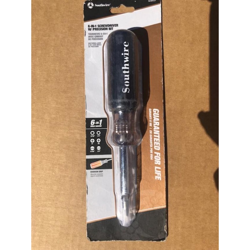 Southwire SD6N1P 6 in 1 Screwdriver