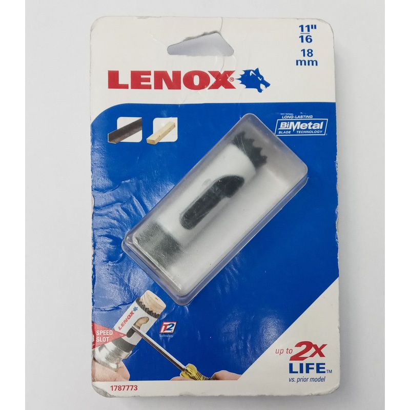 Lenox 1787773 Bi-Metal Hole Saw 11/16" USA