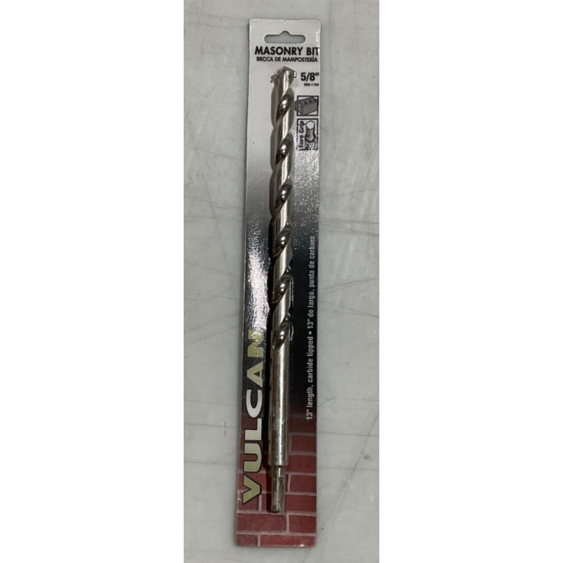 Vulcan 069-1154 5/8" x 13" Carbide tipped Masonry bit