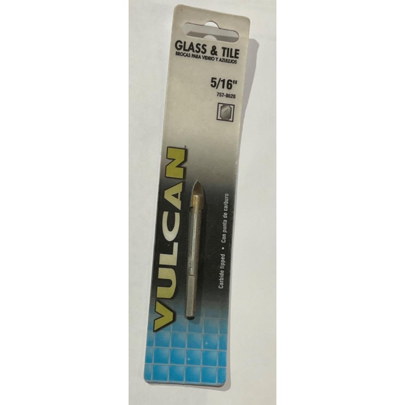 Vulcan 757-8628 5/16" Glass & Tile carbide tipped drill bit