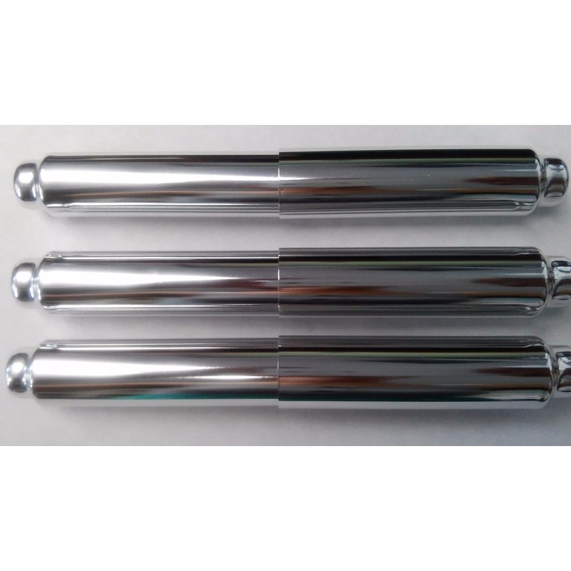 Taymor 01-RA1115PK Aluminum Toilet Paper Holder Replacement Roller Chrome (3pcs)