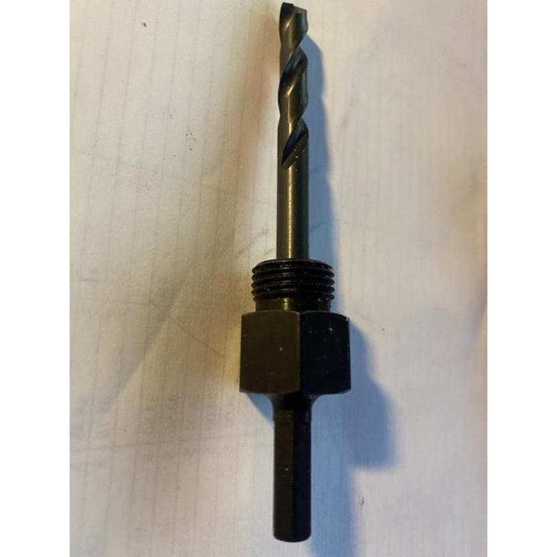 Vermont American FZ51 Hole Saw Mandrel For Hole Saws 9/16" to 1-3/16"