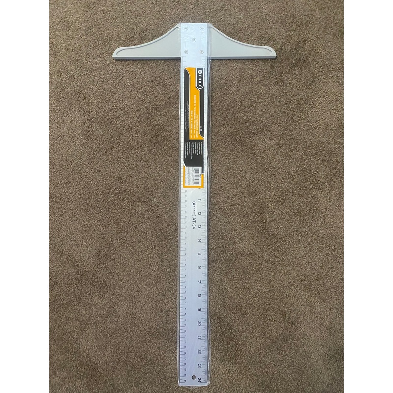 Westcott AT-24 24-Inch Aluminum T-Square