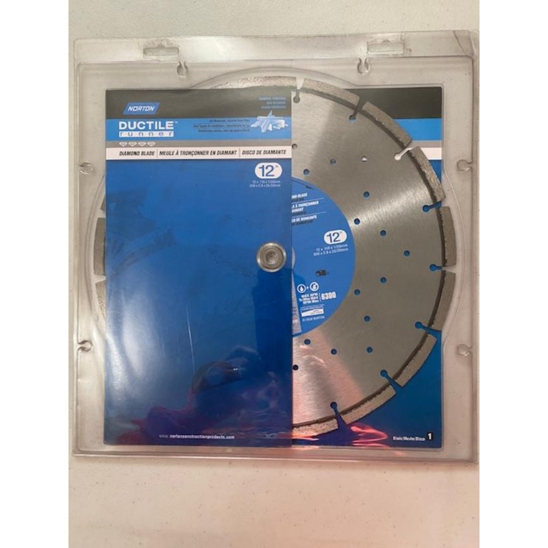 Norton 70184684056 12" Ductile Runner Diamond Saw Blade