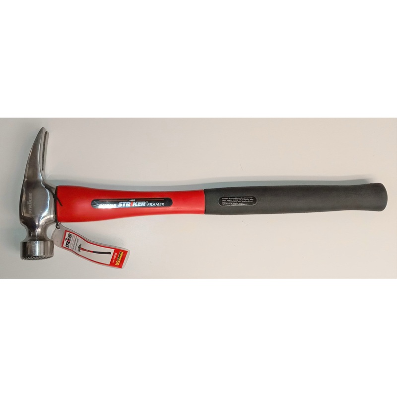 Striker 69350 25 oz Waffle Face Straight Handle Framing Hammer