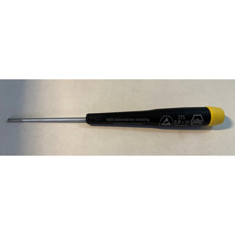 Wiha 27520 Precision ESD Safe Hex Screwdriver 2.0 x 60mm Germany