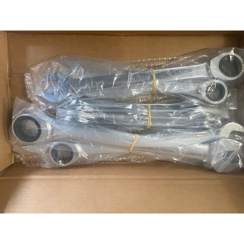 Wiha 30384 10pc Large Ratcheting Wrench Set 13/16" - 1-1/2" 72 Tooth