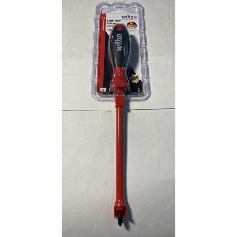 Wiha 34503 SoftFinish Screw Holding Phillips Screwdriver #2 X 175mm Germany