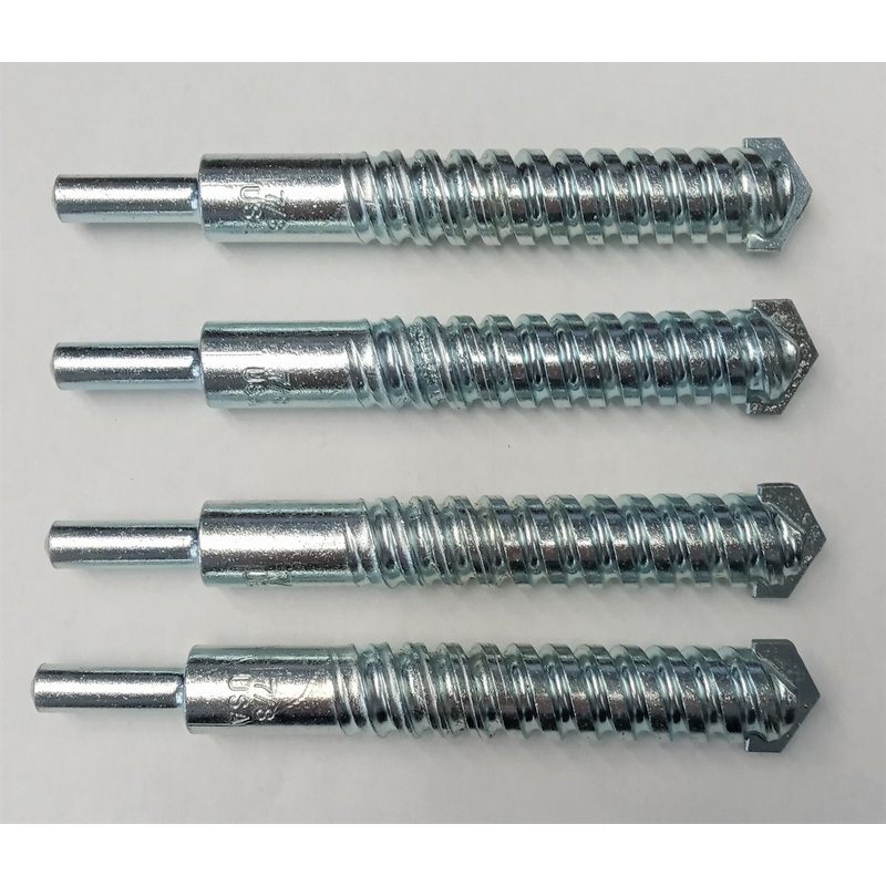 American Tool 261156    7/8" x 6" x 3/8" Masonry Rotary Hammer Drill Bits 4pcs.