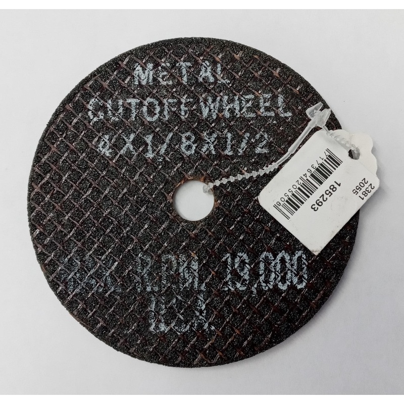 Farm & Fleet 185293 / 2055 Metal Cut Off Wheel  4 x 1/8 x 1/2 USA