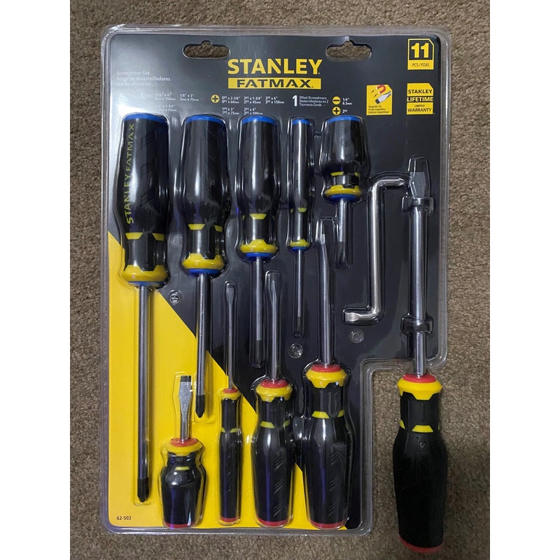 Stanley 11-Piece FatMax Screwdriver Set 62-502
