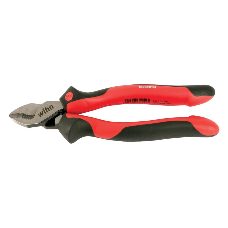Wiha 30928 8" Cable Cutters with Industrial SoftGrip