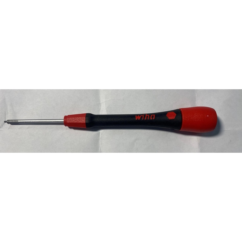 Wiha Tools 26441 PicoFinish Precision Ball End Hex Screwdriver, 1.3 mm x 40 mm