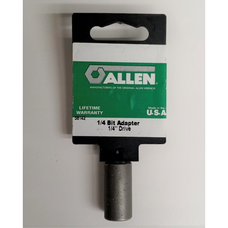 Allen 58142 1/4" Bit Adapter 1/4" Drive USA