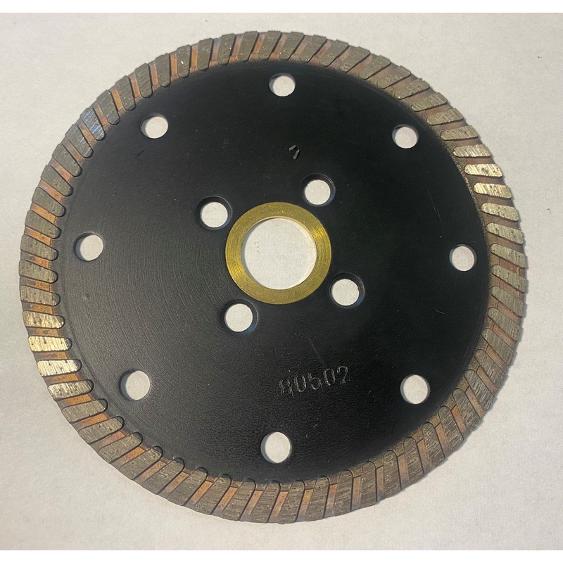 Caiman 11140 4" Diamond Saw Blade 8mm Rim Height 5/8" - 7/8" Arbor Quad