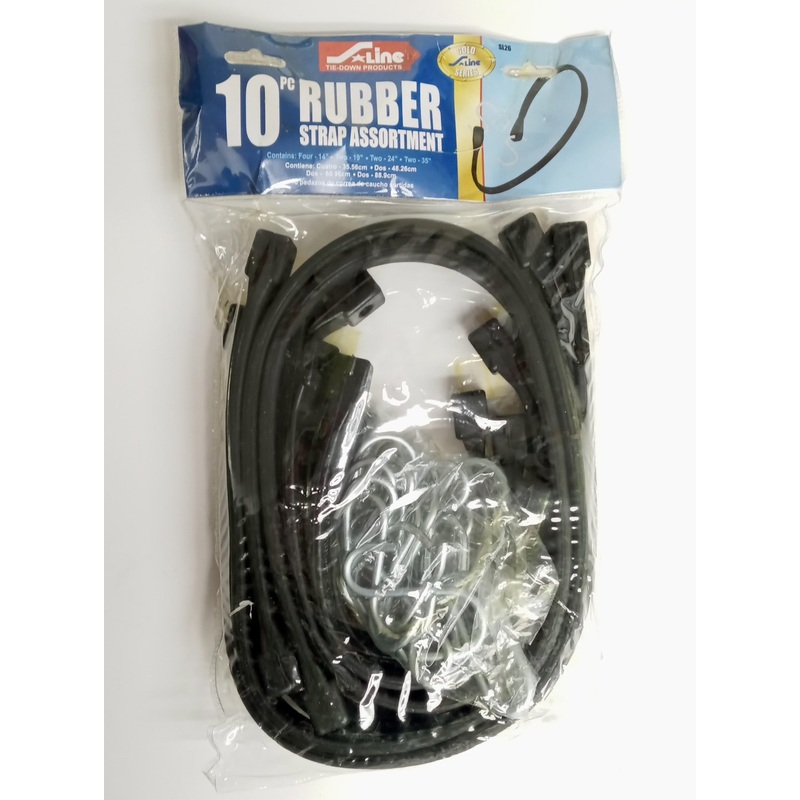 S-Line SL26 10-pc Rubber Strap Assortment