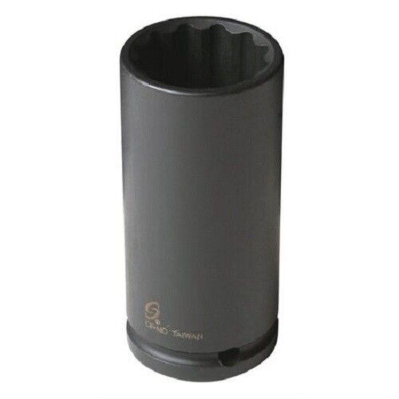 Sunex 2806ZD 34mm 1/2" Drive 12pt Metric Axle Spindle Nut Deep Impact Socket