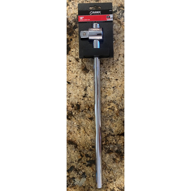 Sunex 49T18 18" Sliding T-Bar 3/4" Drive