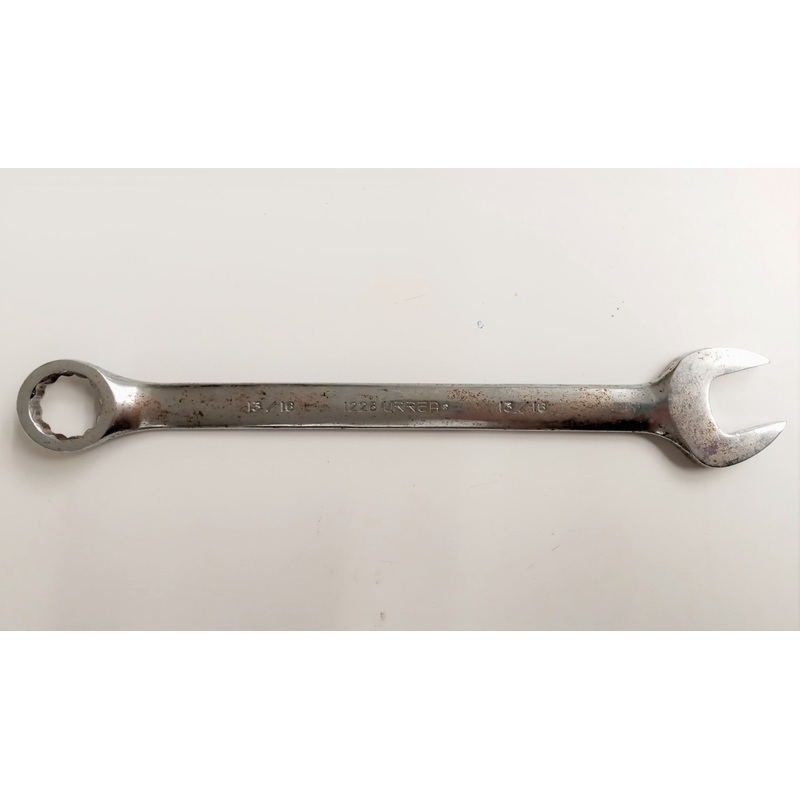 Urrea 1226 Full Polish 13/16" (20.6mm) Combination Wrench #62