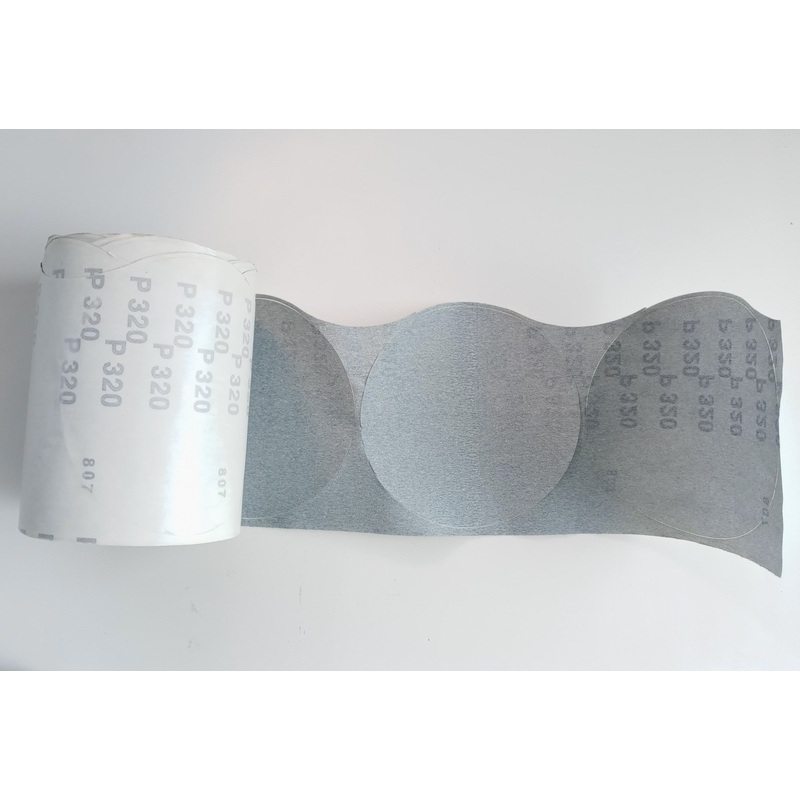 ABR10535 Stear Paper Stick-On Disc Roll 6in 320grit