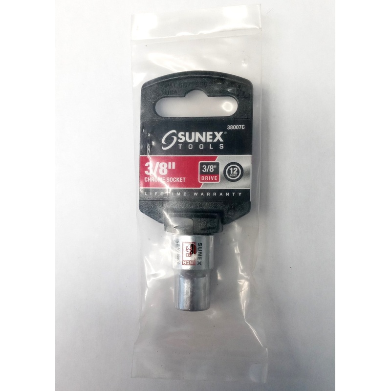 Sunex 38007C 3/8" Drive 12 Point 12mm Socket
