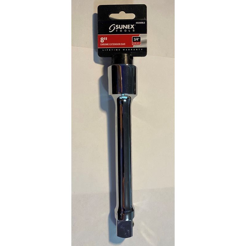 Sunex 49208NLE 3/4" Drive 8" Long Socket Extension