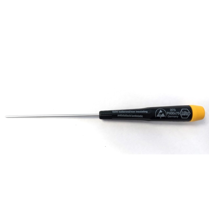 Wiha 27307 Precision ESD Phillips Screwdriver 00 x 75mm