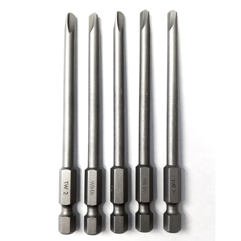 Wiha Tools 76032 #2 x 90mm Tri-Wing Power Blade 5pcs.