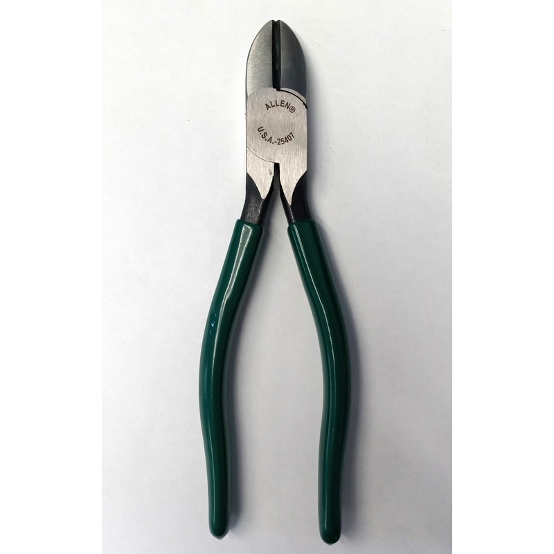 Allen 25407 7" Diagonal Cutting Pliers with Grip USA