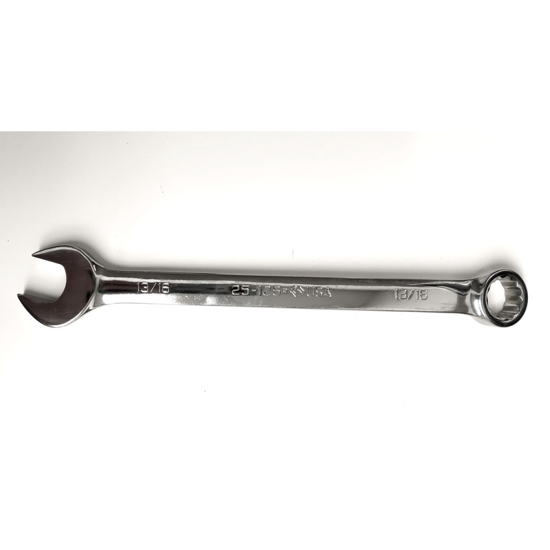 ARMSTRONG 25-126 13/16" COMBINATION WRENCH FULL POLISH 12 POINT USA