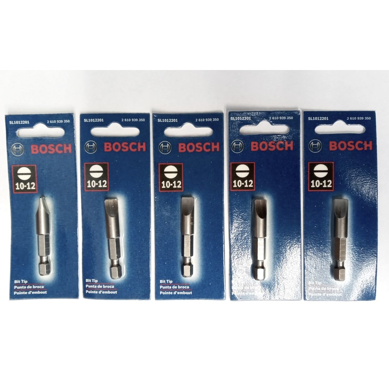 Bosch 10-12 Slotted Bit Tips (5pcs) SL1012201