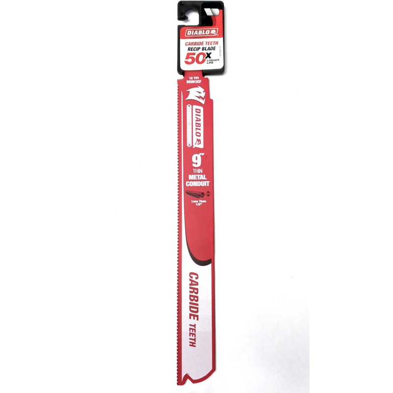 Diablo DS0912CF 9" x 12TPI Steel Demon Extreme Metal Cutting Reciprocating Blade
