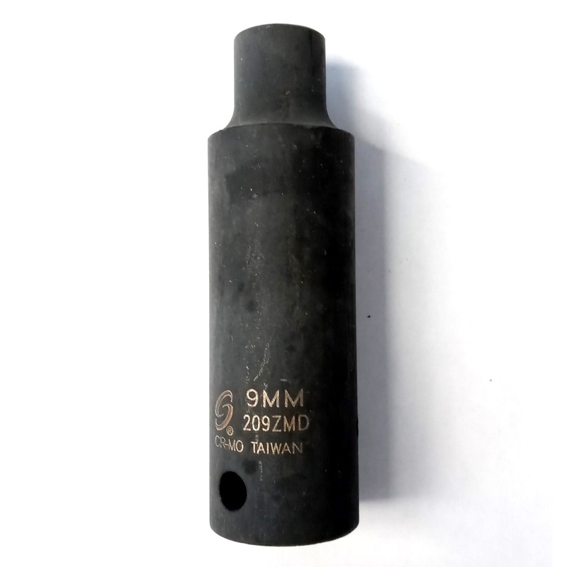 Sunex 209zmd 9mm 1/2" Drive 12 Point Deep Impact Socket Metric Tools 12pt